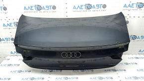 Audi A4 B9 17-19 LX7L Graphite Trunk Lid, Butts