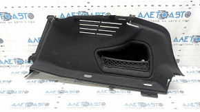 Right arch trim Audi A4 B9 17 - black, broken fastening