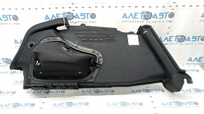 Right arch trim Audi A4 B9 17 - black, broken fastening