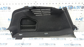 Left arch trim Audi A4 B9 17 black, broken mount on hatch