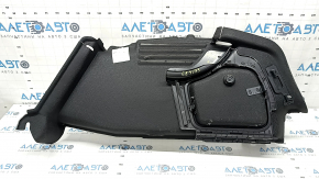 Left arch trim Audi A4 B9 17 black, broken mount on hatch