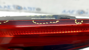 Inner tailgate light left Audi A4 B9 17-19 sedan LED, cracks in glass