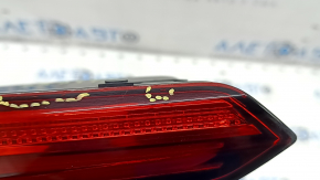 Inner tailgate light left Audi A4 B9 17-19 sedan LED, cracks in glass