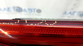 Lamp inside trunk lid right Audi A4 B9 17-19 sedan LED, cracks in glass