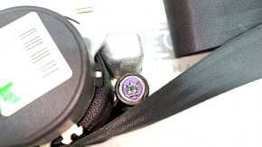 Passenger seat belt VW CC 08-17 black, shot