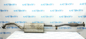 Exhaust line middle part with catalytic converter Lexus RX400h 06-09 dented, corrosion