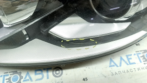 Headlight front left VW CC 13-17 complete, rest, xenon, led, for polishing, scratches