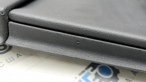 Door trim card front left Audi A4 B9 17-19 black, black armrest leather, insert black leather, for seat memory, Bang and Olufsen, pokes, scratches