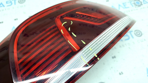 Light outer wing left VW CC 13-17 rest, without cover, scratches