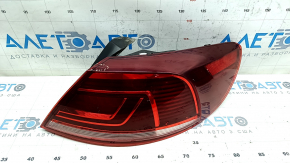 Outer wing lamp right VW CC 13-17 rest, scratches, dried out seal