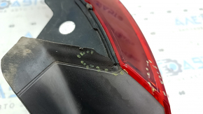 Outer wing lamp right VW CC 13-17 rest, scratches, dried out seal