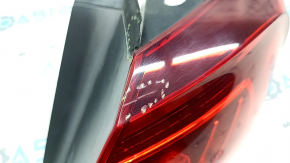 Outer wing lamp right VW CC 13-17 rest, scratches, dried out seal