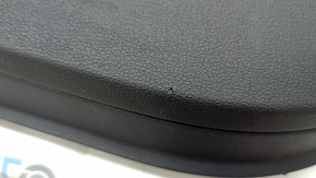 Door trim card front right Audi A4 B9 17-19 black, black armrest leather, insert black leather, Bang and Olufsen, dent, tear