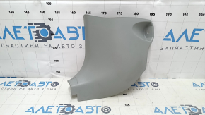 Front pillar trim lower left Toyota Prius V 12-14 gray, scratch