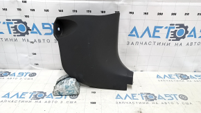 Front pillar trim lower right Toyota Prius V 12-14 dark gray, scratches