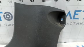 Front pillar trim lower left Toyota Prius V 12-14 dark gray, scratches