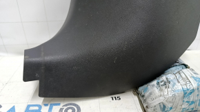 Front pillar trim lower left Toyota Prius V 12-14 dark gray, scratches