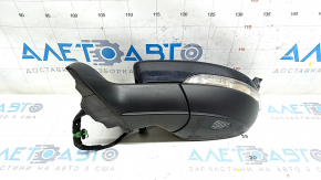 Side mirror left VW CC 13-17 rest, 7 pins, turn signal, backlight, black
