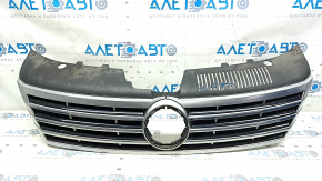Radiator grill VW CC 13-17 rest, chrome swelled, sand