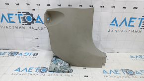 Front pillar trim lower left Toyota Prius V 12-17 beige, scratches