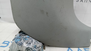 Front pillar trim lower right Toyota Prius V 15-17 gray, scratches