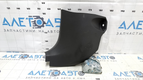 Front pillar trim lower left Toyota Prius V 12-14 dark gray, worn