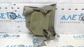 Front pillar trim lower left Toyota Prius 30 10-15 beige, scratches, needs cleaning
