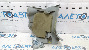 Front pillar trim lower left Toyota Prius 30 10-15 gray, worn, scratches, needs cleaning