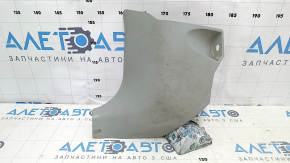 Front pillar trim lower left Toyota Prius 30 10-15 gray, worn, scratches, needs cleaning