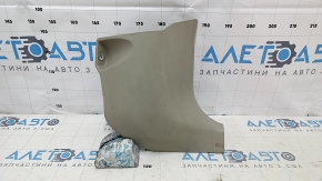 Front pillar trim lower right Toyota Prius 30 10-15 beige, scratches, needs cleaning