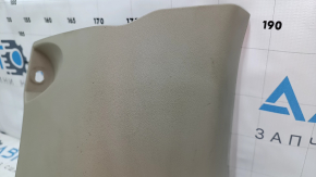 Front pillar trim lower right Toyota Prius 30 10-15 beige, scratches, needs cleaning