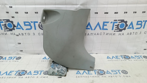 Front pillar trim lower right Toyota Prius 30 10-15 gray, worn, scratches, needs cleaning