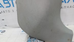 Front pillar trim lower right Toyota Prius 30 10-15 gray, worn, scratches, needs cleaning