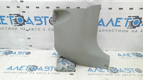 Front pillar trim lower right Toyota Prius 30 10-15 gray, worn, scratches, needs cleaning