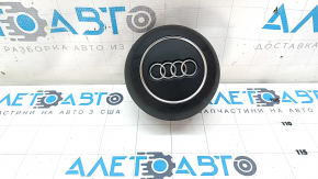 Airbag in steering wheel driver Audi A4 B9 17- black