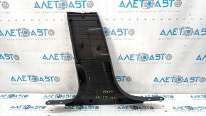 Center pillar trim lower right Audi A4 B9 17- black, scratch