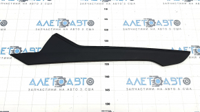 Upper left center console trim Audi A4 B9 17-19 black