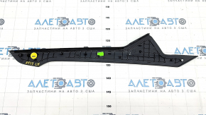 Upper left center console trim Audi A4 B9 17-19 black
