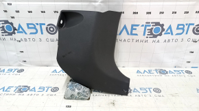 Front pillar trim lower right Toyota Prius 30 10-15 dark gray, worn, scratches