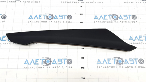 Upper right center console trim Audi A4 B9 17-19 black, scratch