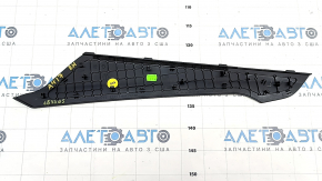Upper right center console trim Audi A4 B9 17-19 black, scratch