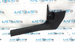 Door sill trim, front, left, inner, Audi A4 B9 17 - black, scratches