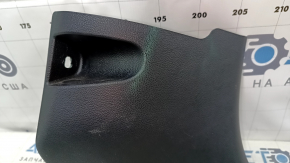 Front pillar trim lower right Toyota Prius 50 16-22 black, scratches, plastic turned white