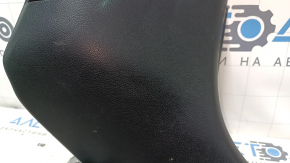 Front pillar trim lower right Toyota Prius 50 16-22 black, scratches, plastic turned white
