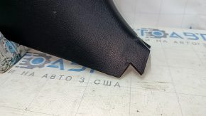 Front pillar trim lower right Toyota Prius 50 16-22 black, scratches, plastic turned white