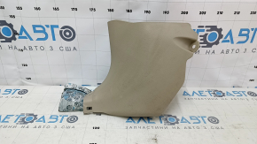 Front pillar trim lower left Toyota Camry v50 12-14 usa beige, scratch, plastic turned white