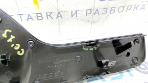 Front panel trim for instrument cluster VW CC 13-17 grey, worn, broken fasteners