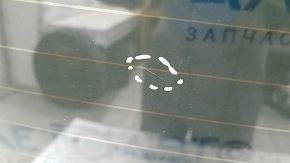 Rear glass Ford Fusion mk5 19-20 scratches on glass