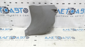 Front pillar trim lower left Toyota Camry v50 12-14 usa gray, worn, needs cleaning