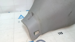 Front pillar trim lower left Toyota Camry v50 12-14 usa gray, worn, needs cleaning